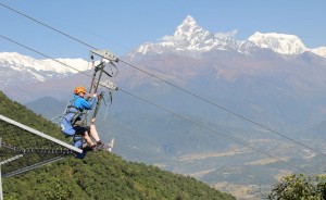 Zip flyer Nepal Pokhara