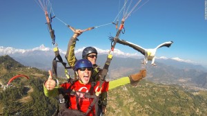 parahawking in Nepal