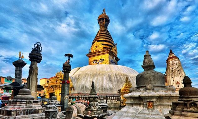 swyambhunath stupa A